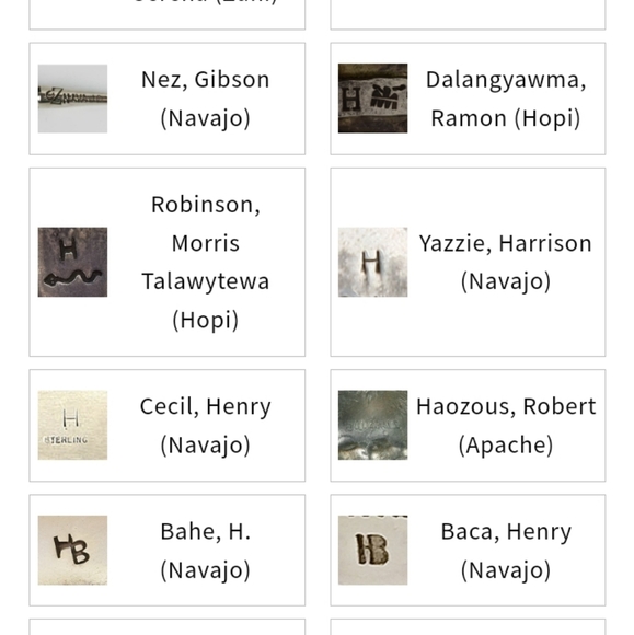 VTG Sterling Silver Navajo Cecil Henry Handmade Turquoise Ring Size 10.25 - Picture 11 of 11